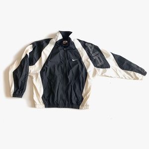 Vintage Rare NIKE Windbreaker 90s Black & White Unisex